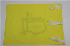 Jack Nicklaus Signed Undated Masters Embroidered Flag with Years Won JSA ALOA