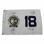 Rose, Harrington, Dufner & Scott Signed 2013 PGA Grand Slam of Golf at Bermuda Flag JSA ALOA