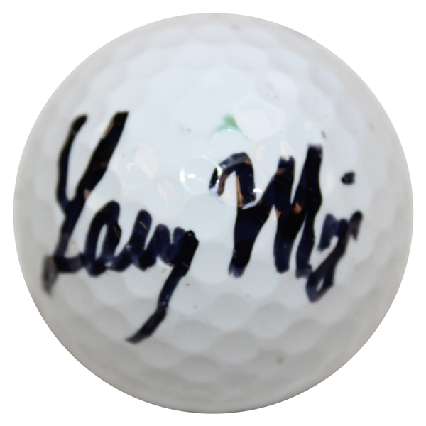 Larry Mize Signed Srixon Logo Golf Ball JSA ALOA