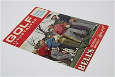 Palmer, Nicklaus, & Casper Signed 1974 Golf Illustrated Cover JSA ALOA