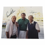 Arnold Palmer & Jack Nicklaus Signed Photo JSA ALOA
