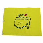 Jack Nicklaus Signed 2021 Masters Embroidered Flag JSA ALOA