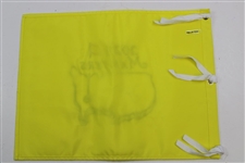 Jack Nicklaus Signed 2021 Masters Embroidered Flag JSA ALOA