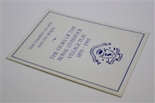 Royal Liverpool Village Play Club History Book