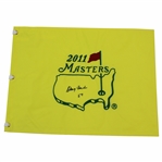 Doug Ford Signed 2011 Masters Embroidered Flag with 57 JSA ALOA
