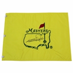 Bernhard Langer Signed Undated Masters Embroidered Flag JSA ALOA