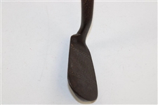 JH Taylor Cann & Taylor Warranted Hand Forged Mashie Niblick w/ Shaft Stamp