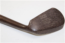 JH Taylor Cann & Taylor Warranted Hand Forged Mashie Niblick w/ Shaft Stamp