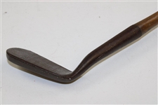 JH Taylor Cann & Taylor Warranted Hand Forged Mashie Niblick w/ Shaft Stamp
