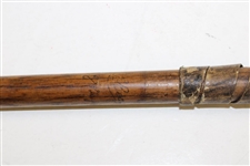 JH Taylor Cann & Taylor Warranted Hand Forged Mashie Niblick w/ Shaft Stamp
