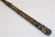 JH Taylor Cann & Taylor Warranted Hand Forged Mashie Niblick w/ Shaft Stamp