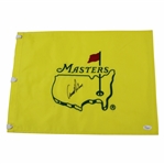 Arnold Palmer Signed Undated Masters Embroidered Flag JSA# Y52906