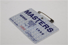 1966 Masters Tournament SERIES Badge #25801 - Jack Nicklaus Winner