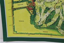 Augusta National Golf Club Aerial View Vibrant Color Poster