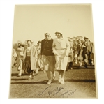 Juan Montell (forerunner to famed Christian family business)Original Photo of Maureen Orcutt in Augusta Match