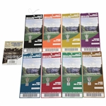 2006 US Open at Winged Foot Complete Ticket Set with Voucher - Geoff Ogilvy Winner