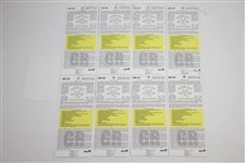 2006 US Open at Winged Foot Complete Ticket Set with Voucher - Geoff Ogilvy Winner