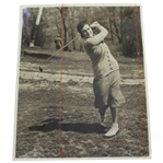 1932 Maureen Orcutt 8x10 Wire Photo at British Womens Championship