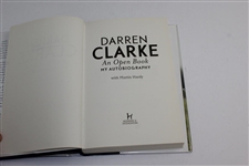 Darren Clarke: An Open Book - My Autobiography' 2012 Book with Foreword by Lee Westwood