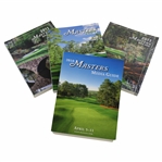Four (4) Masters Tournament Media Guides - Not Available To Public - 2009-2011 & 2013