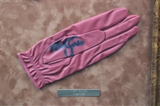 Stewart, Calcavecchia, Faldo & Strange Signed Golf Gloves Display - 1989 Major Champs - Framed JSA ALOA