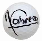 Angel Cabrera Signed Noodle Oakmont Logo Golf Ball JSA ALOA