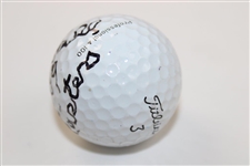 Art Wall Signed Titleist Logo Golf Ball with '1959 Masters' JSA ALOA