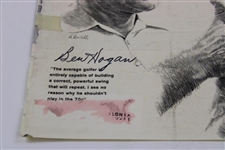 Ben Hogan Signed 1957 Sports Illustrated Cover JSA ALOA