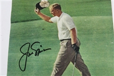 Jack Nicklaus Signed 1962 Sports Illustrated U.S. Open Preview Magazine Cover JSA ALOA