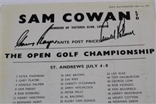 Arnold Palmer & Gary Player Signed 1960 Golf Illustrated Page - Bets JSA ALOA