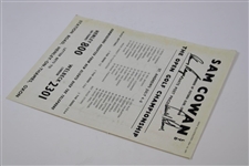 Arnold Palmer & Gary Player Signed 1960 Golf Illustrated Page - Bets JSA ALOA
