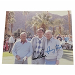 Arnold Palmer & President Gerald Ford Signed Photo JSA ALOA