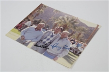 Arnold Palmer & President Gerald Ford Signed Photo JSA ALOA