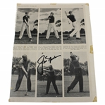 Jack Nicklaus Signed 1966 Magazine Page JSA ALOA