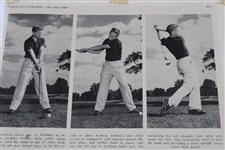 Jack Nicklaus Signed 1966 Magazine Page JSA ALOA