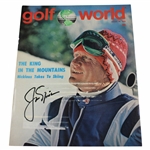Jack Nicklaus Signed Golf World Cover JSA ALOA