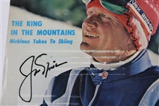 Jack Nicklaus Signed Golf World Cover JSA ALOA