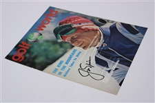 Jack Nicklaus Signed Golf World Cover JSA ALOA