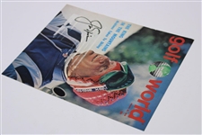 Jack Nicklaus Signed Golf World Cover JSA ALOA