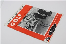 Jack Nicklaus Signed 1963 Golf Illustrated JSA ALOA