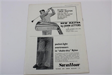 Jack Nicklaus Signed 1963 Golf Illustrated JSA ALOA