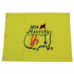 Fuzzy Zoeller Signed 2014 Masters Embroidered Flag with 1979 JSA ALOA