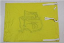 Zach Johnson Signed 2007 Masters Embroidered Flag JSA ALOA