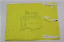 Tommy Aaron Signed 2011 Masters Embroidered Flag with '73' JSA ALOA