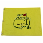 Doug Ford Signed 2007 Masters Embroidered Flag with 57 JSA ALOA