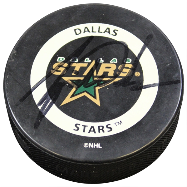 Tiger Woods One of a Kind Signed Dallas Stars Hockey Puck JSA FULL #BB87350