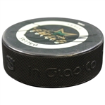 Tiger Woods One of a Kind Signed Dallas Stars Hockey Puck JSA FULL #BB87350