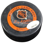 Tiger Woods One of a Kind Signed Dallas Stars Hockey Puck JSA FULL #BB87350