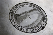Golf Digest Mickey Wright Award Medal Robbins Co. Stamping Die (O)