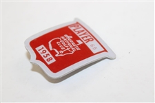 Tommy Bolt's 1958 Masters Tournament Official Contestant Badge #65